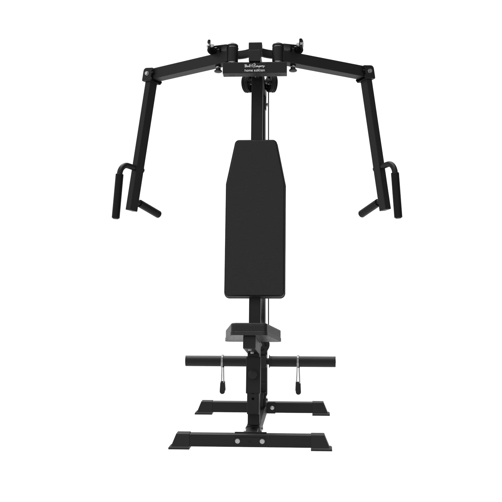 Bad Company Butterfly Trainer – Brusttrainer mit Hantelscheiben 30/50 mm