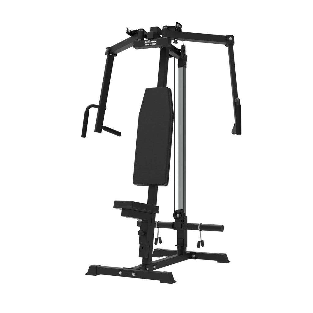 Bad Company Butterfly Trainer – Brusttrainer mit Hantelscheiben 30/50 mm