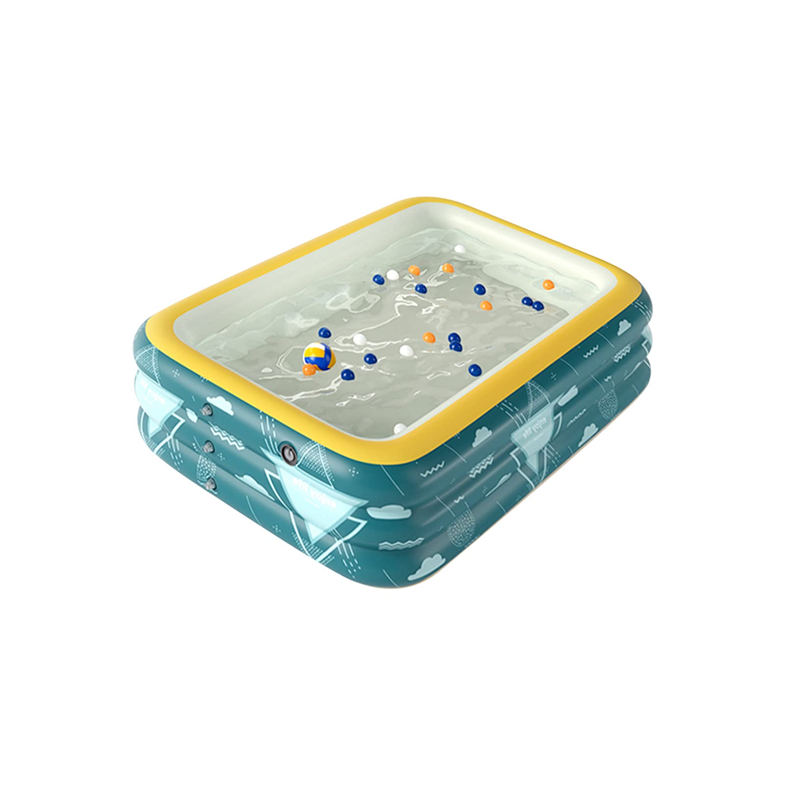 Ergocar Aufblasbarer Pool für die Familie