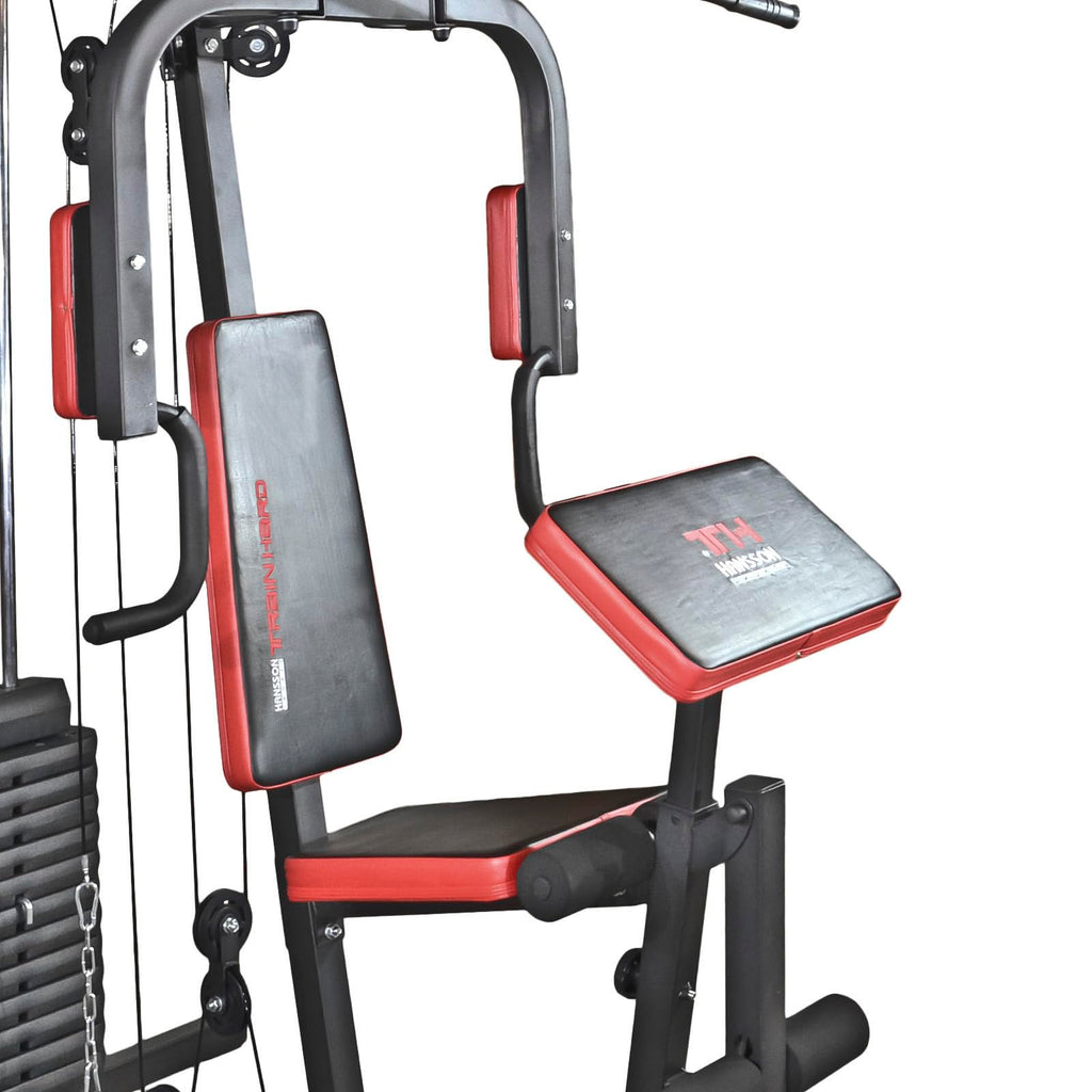 Hansson Sports Kraftstation – Multistation Home Gym mit 65 kg Gewichten