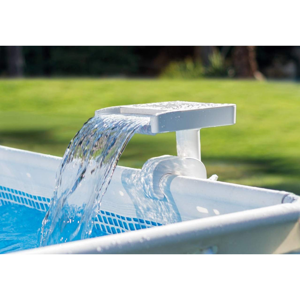 Intex Innovativer hydroelektrischer Pool-Wasserfall mit LEDs