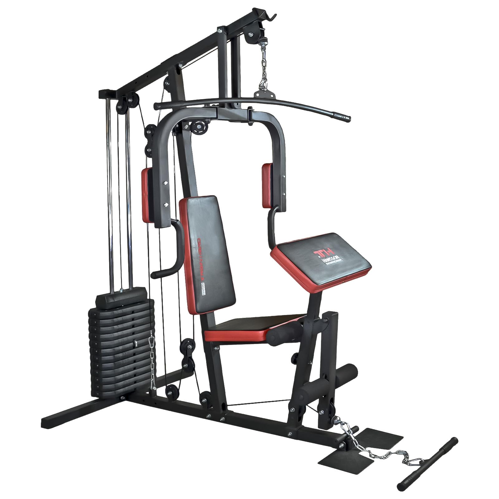 Hansson Sports Kraftstation – Multistation Home Gym mit 65 kg Gewichten