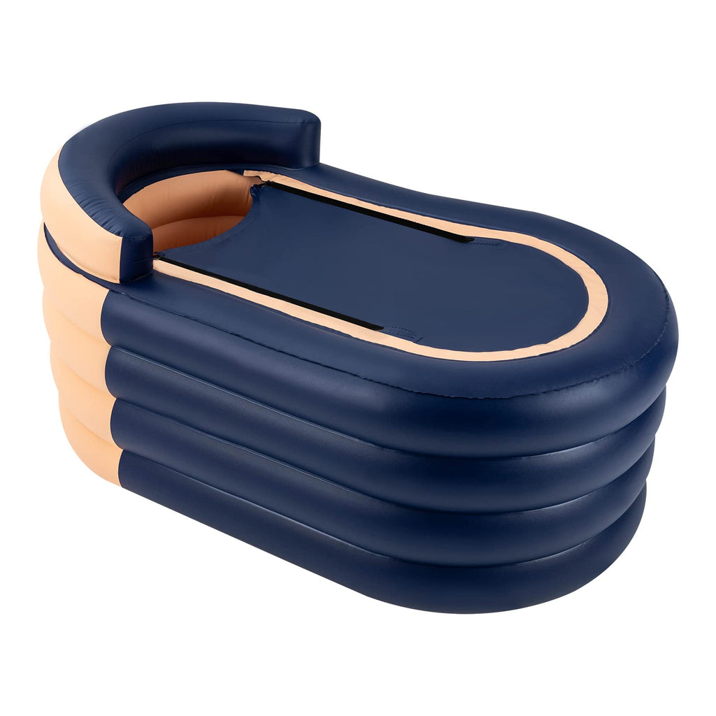 Aufblasbare tragbare Badewanne mit Luftpumpe