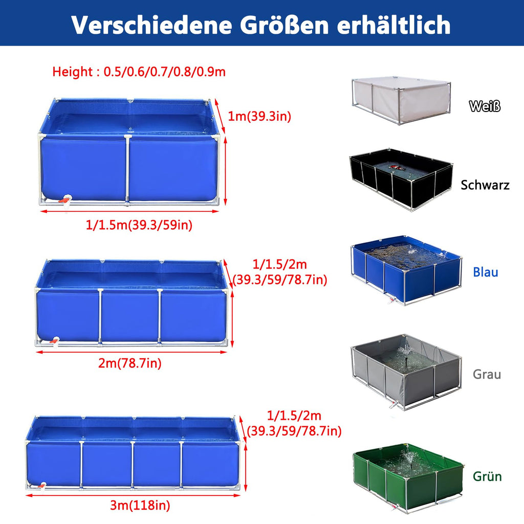 Pounjsd Stahlrahmenpool