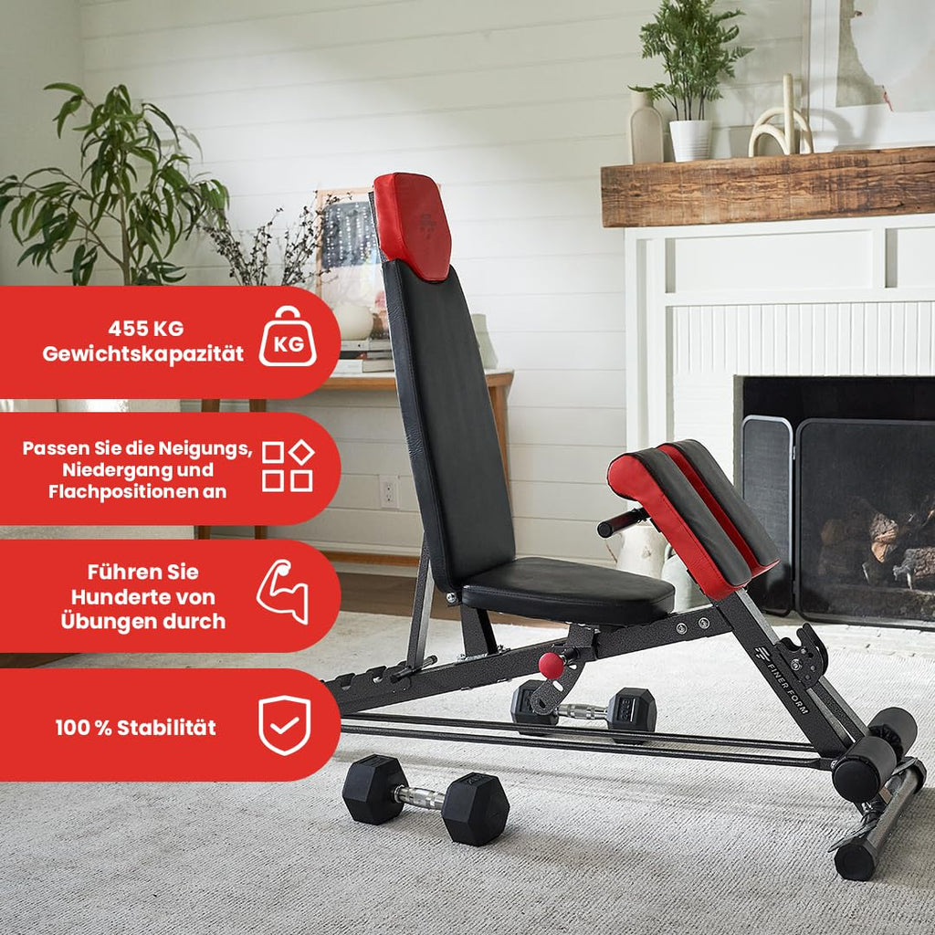 Finer Form FID Hantelbank – Multifunktional für Ganzkörpertraining
