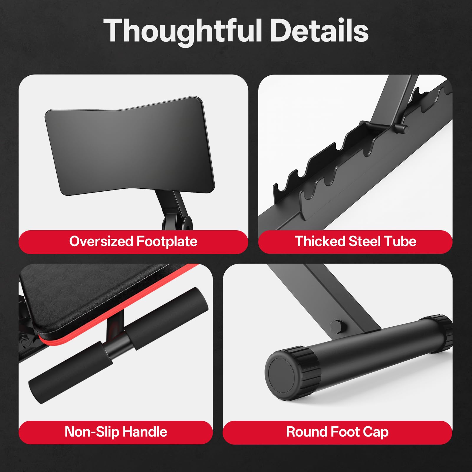 PASYOU Beinstreckermaschine – Verstellbare Hantelbank 100 kg