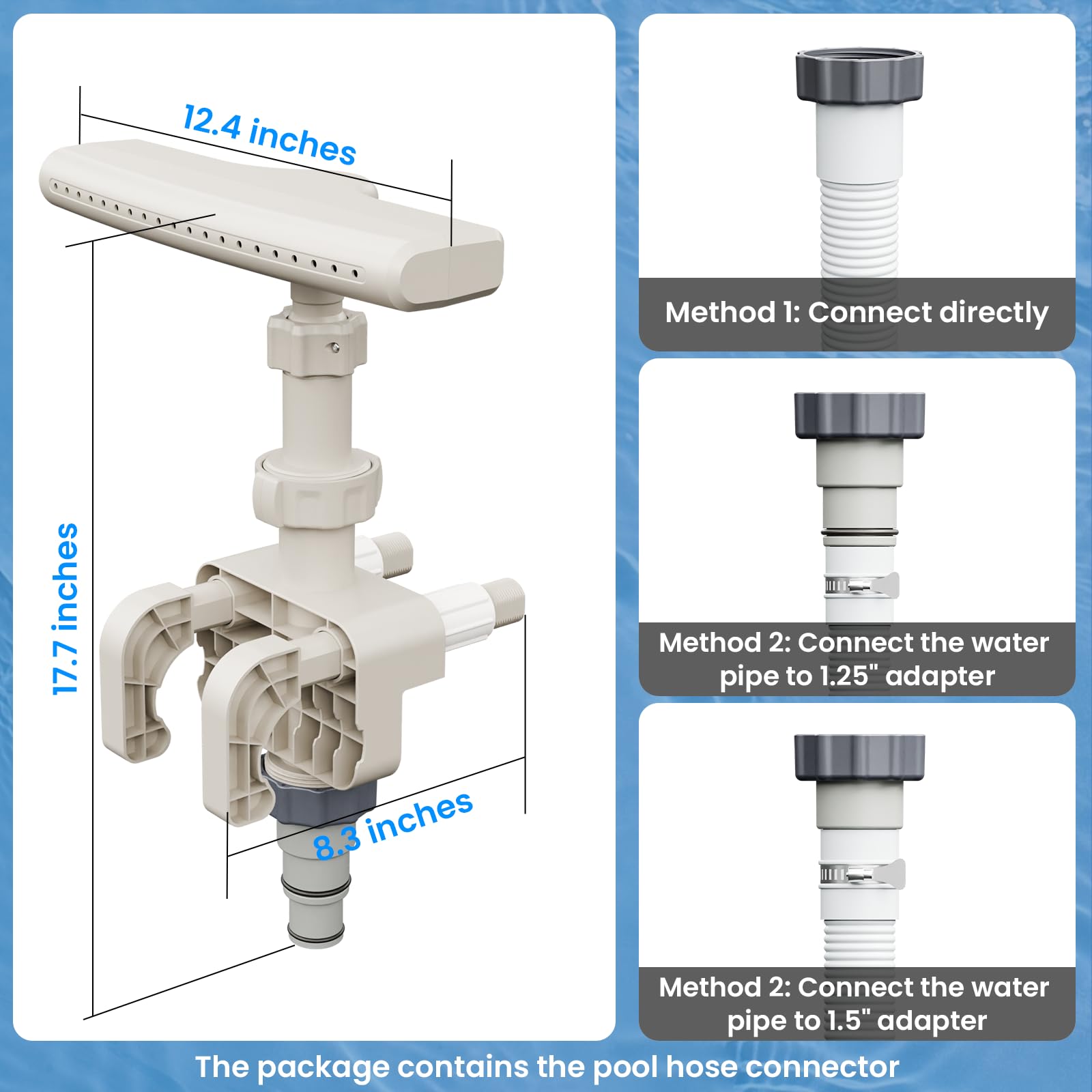 Pool-Springbrunnen für oberirdische Pools
