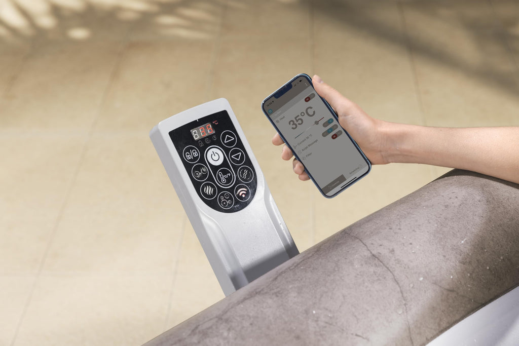 Bestway® Lay-Z-SPA® Rome AirJet™ Whirlpool mit App-Steuerung