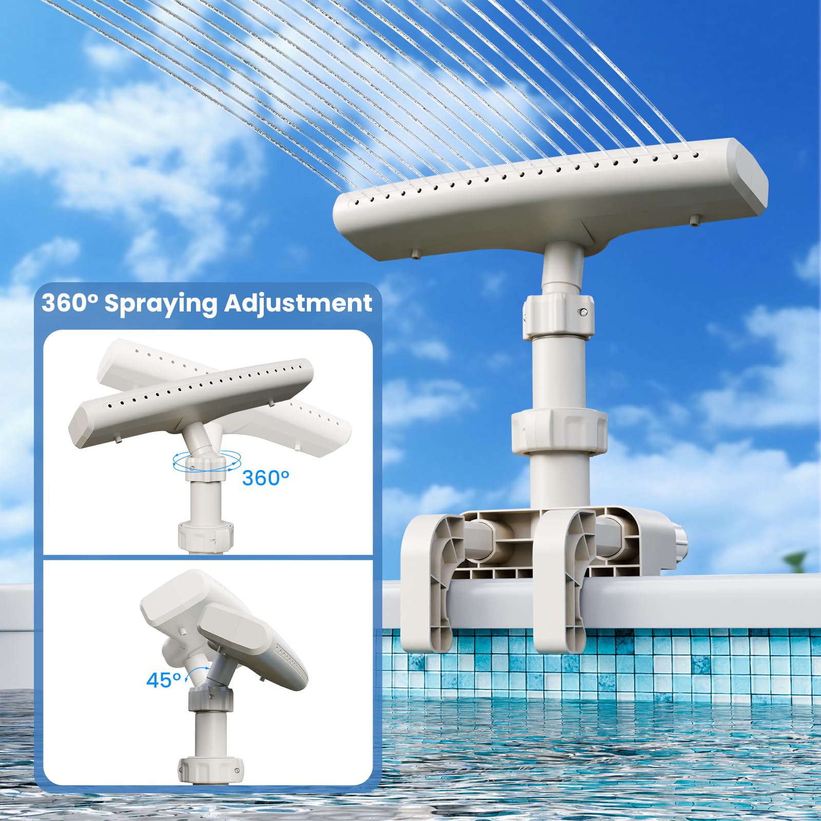 Pool-Springbrunnen für oberirdische Pools