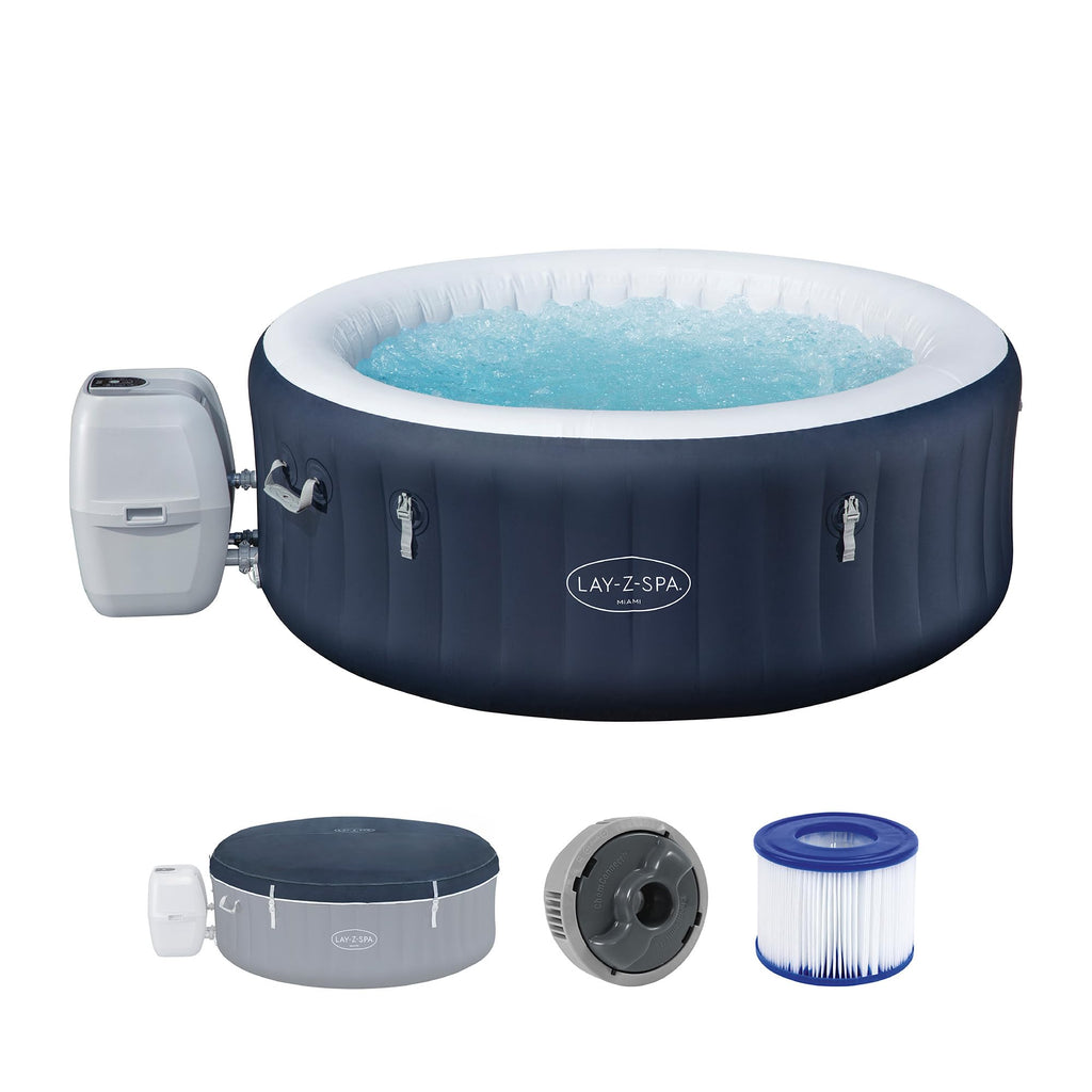 Bestway Lay-Z-Spa Miami AirJet – Energiespar-Whirlpool