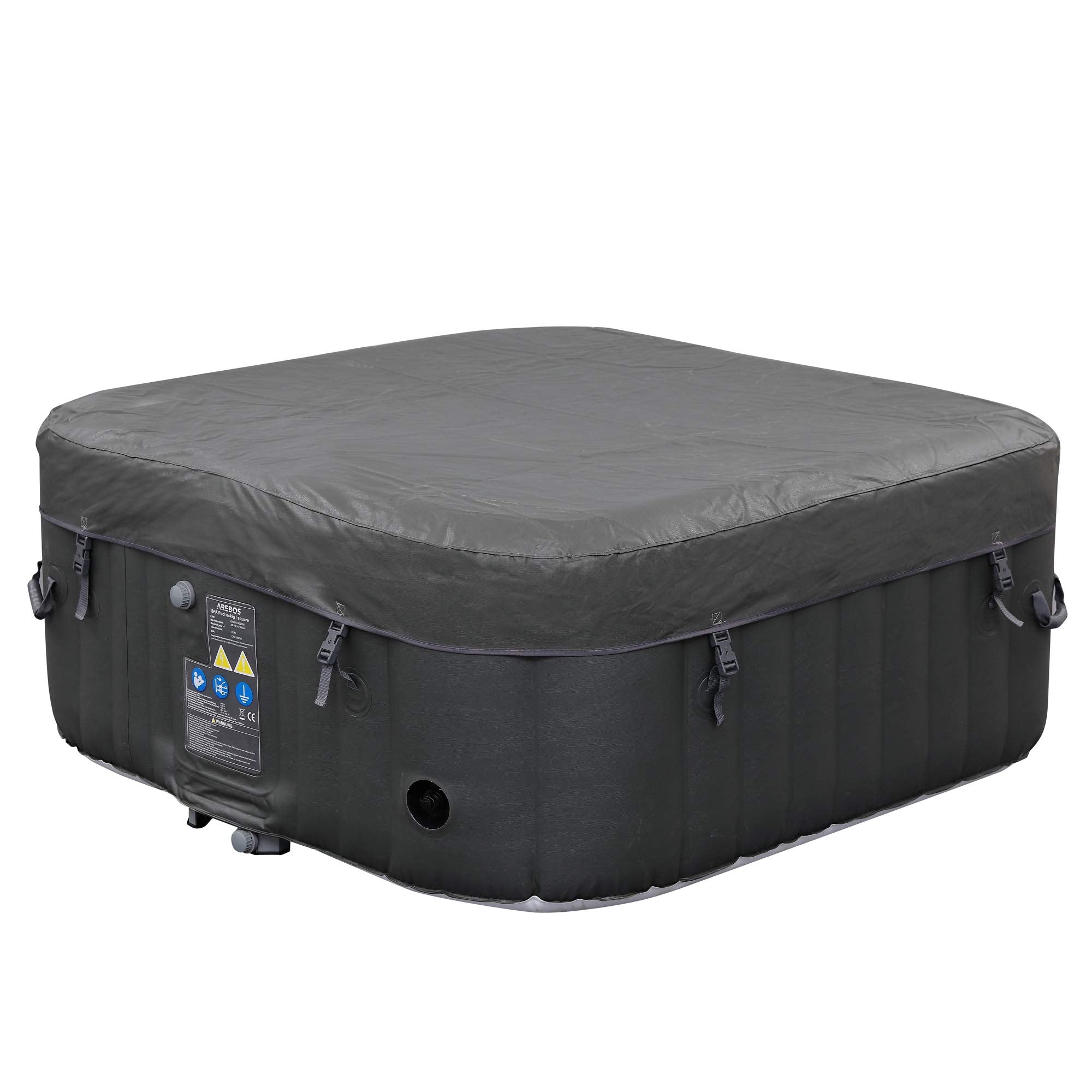 Arebos Aufblasbarer Spa-Pool für 4 Personen