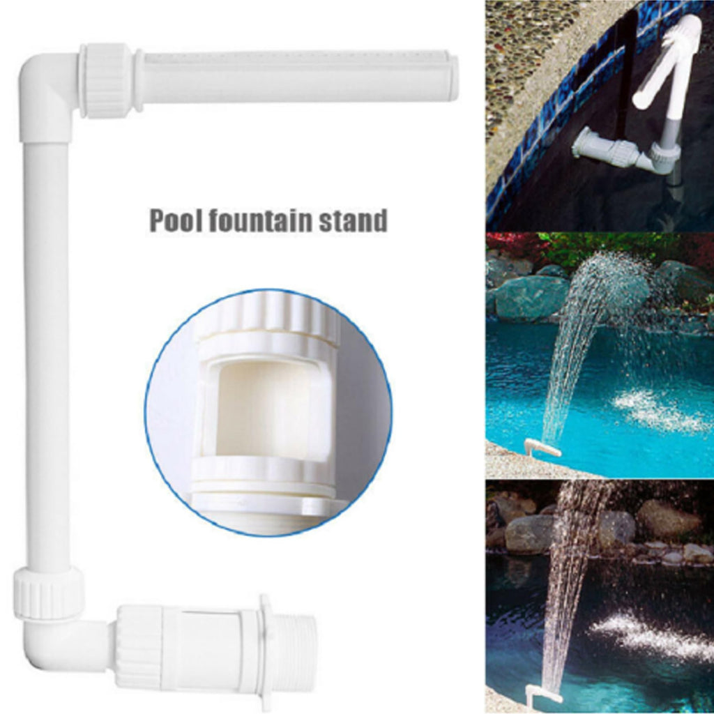 Hilai Teichbrunnen: Pool-Wasserfall und Sprinkler für entspannende Kühlung