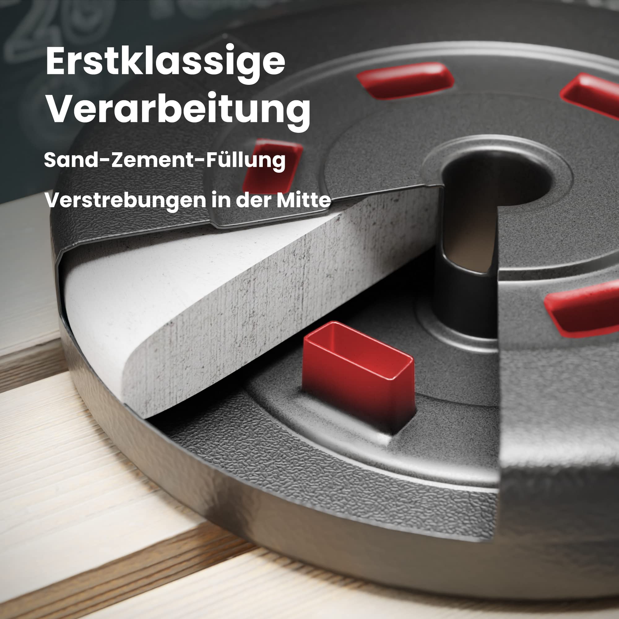 Hop-Sport Hantelbank HS-1055 – Klappbar mit Curlpult, Butterfly & 38–129,5 kg Set