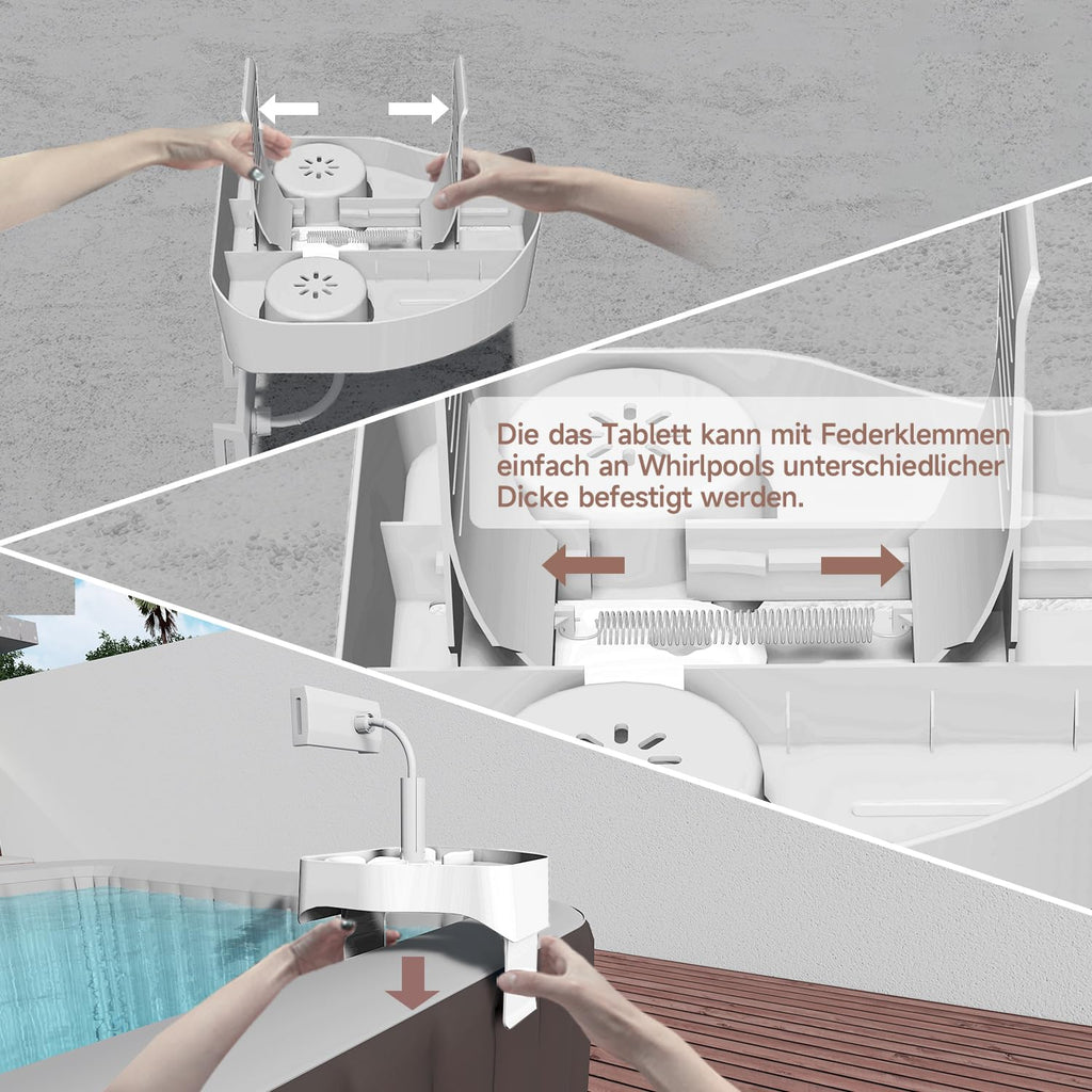 ECO POOLTECH 3-in-1 Whirlpool-Tablett