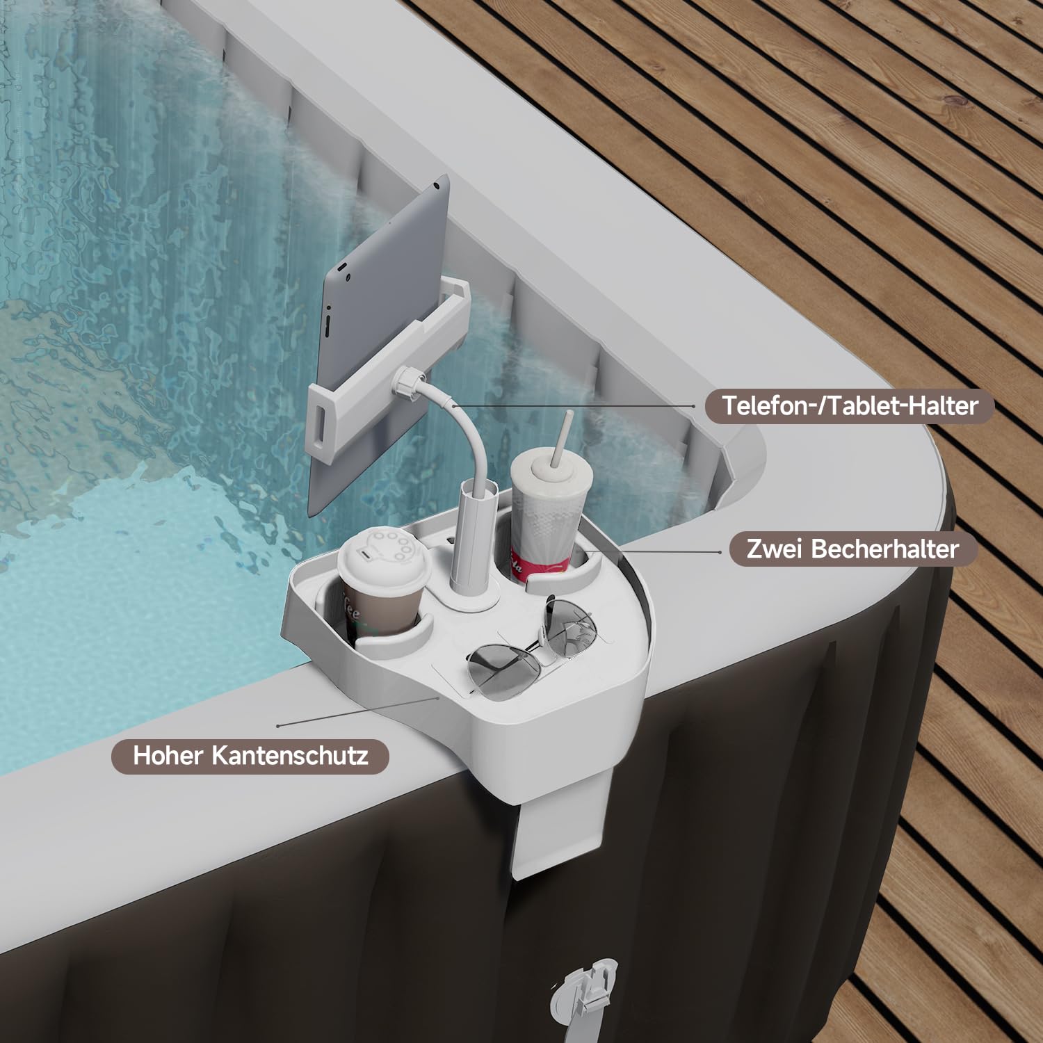 ECO POOLTECH 3-in-1 Whirlpool-Tablett