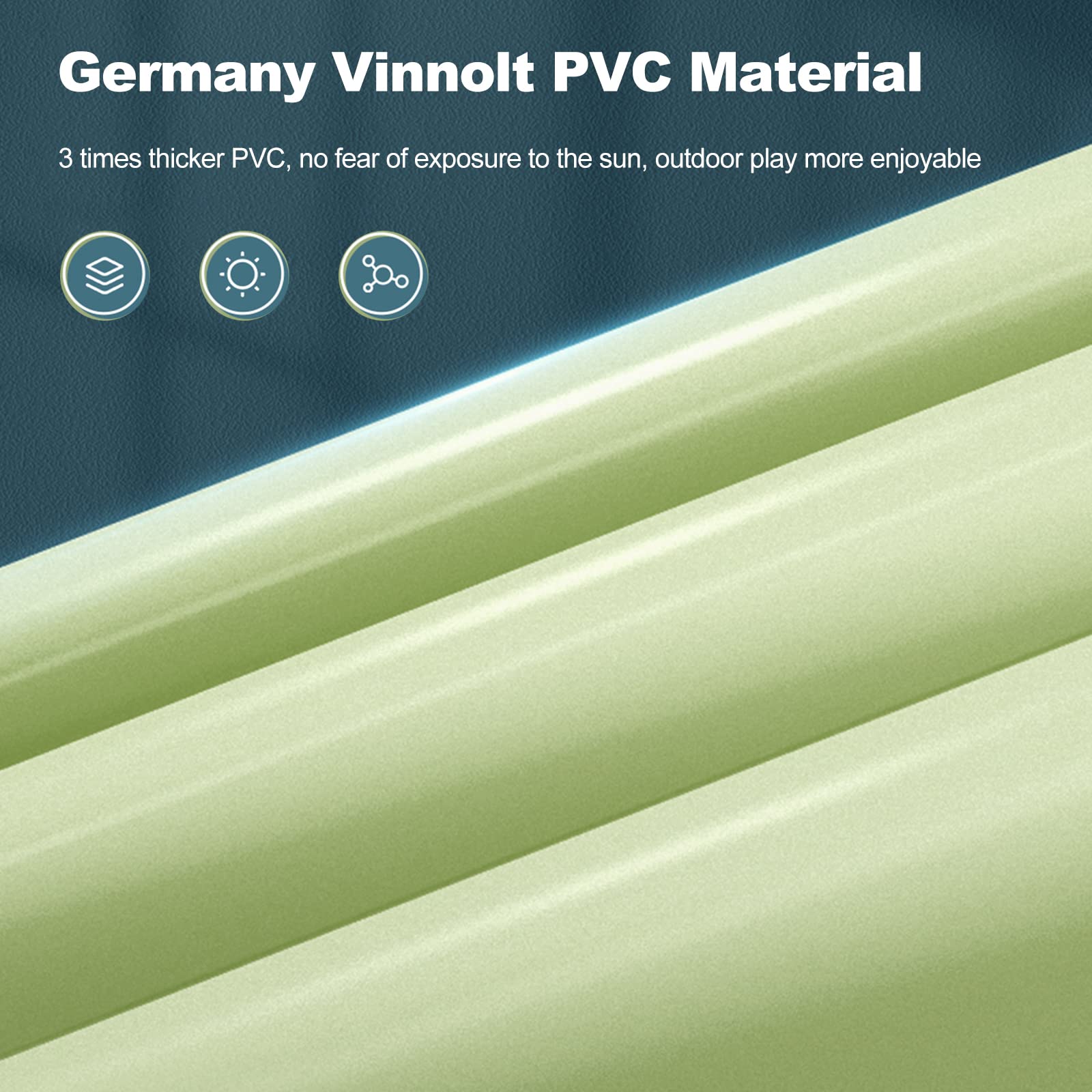 Ergocar Aufblasbarer Pool für die Familie