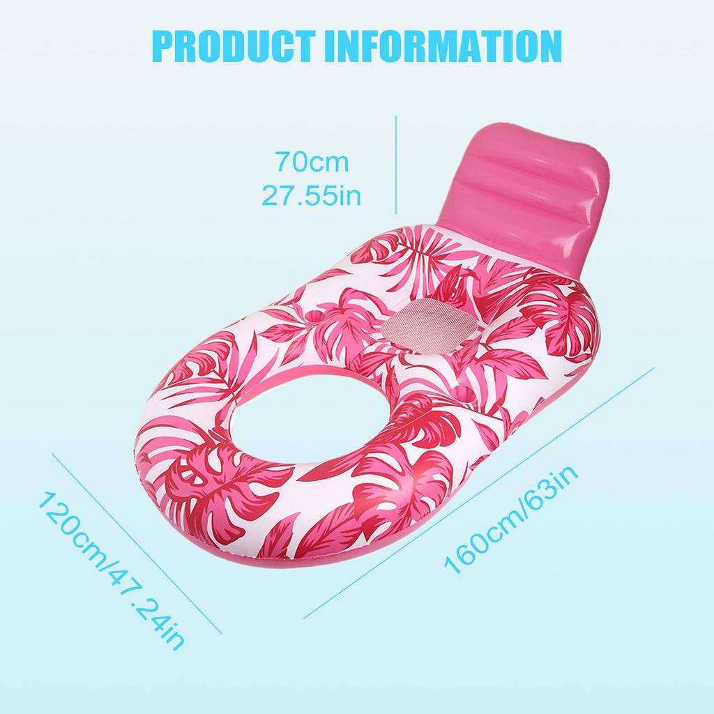 Pool Float Lounger: Aufblasbare Poolliege für Erwachsene