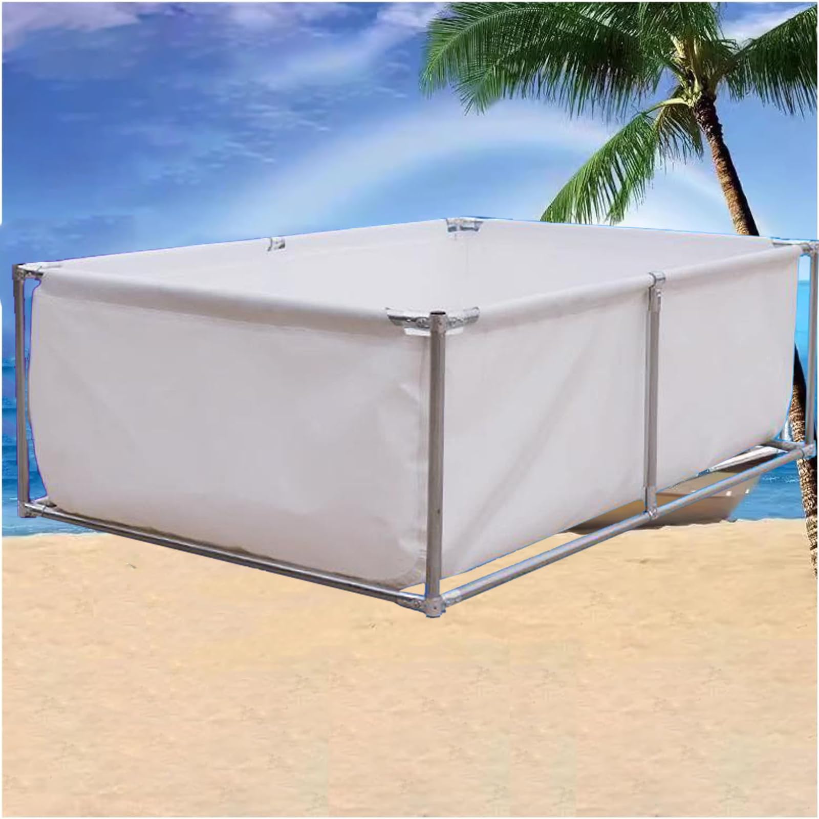 Pounjsd Stahlrahmenpool