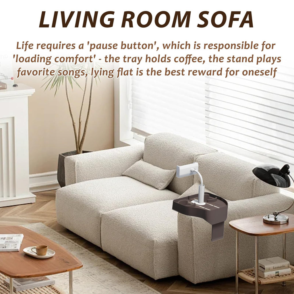 3-in-1 Whirlpool-Tablett mit Getränke- und Handyhalter