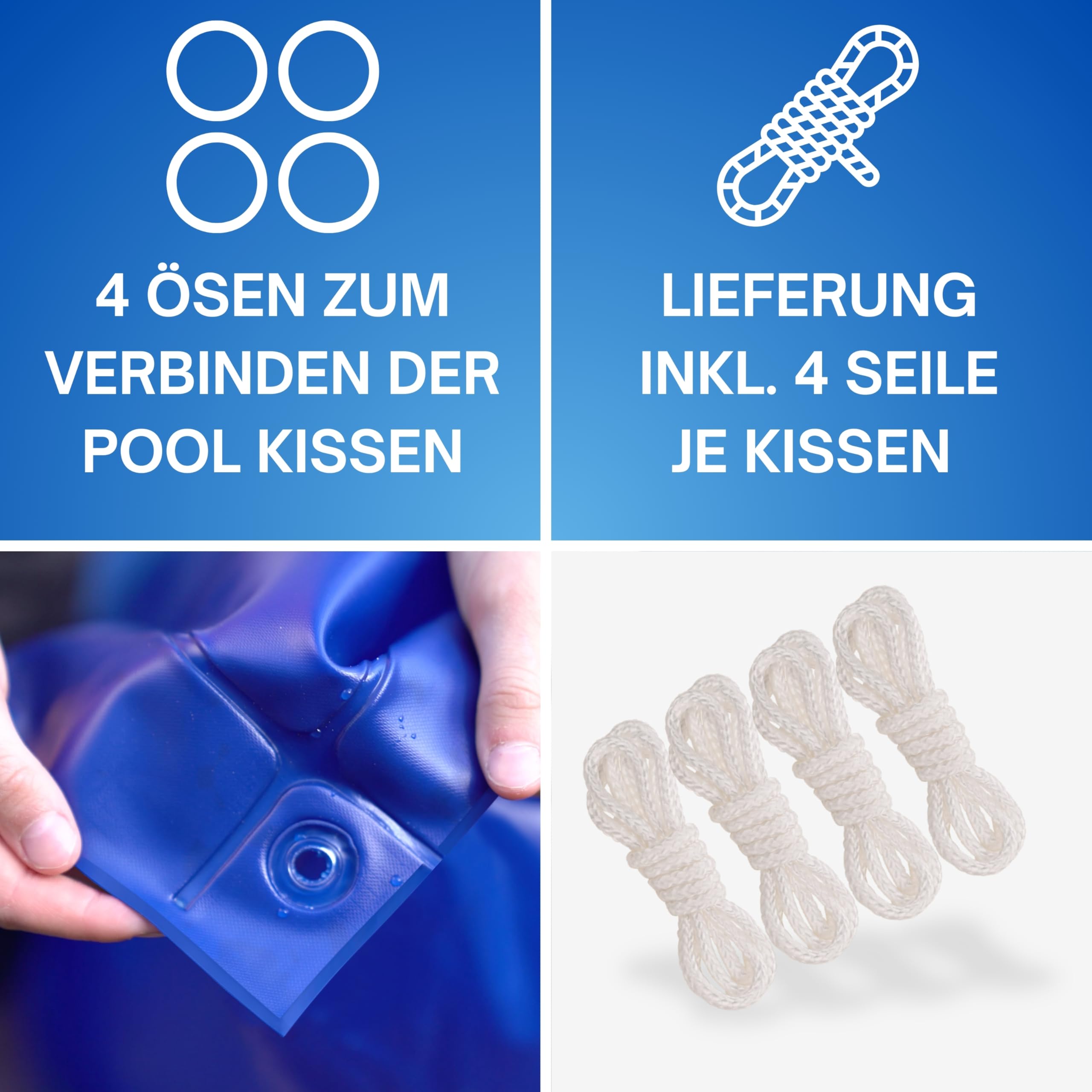 bonsport XXL Pool-Winterkissen