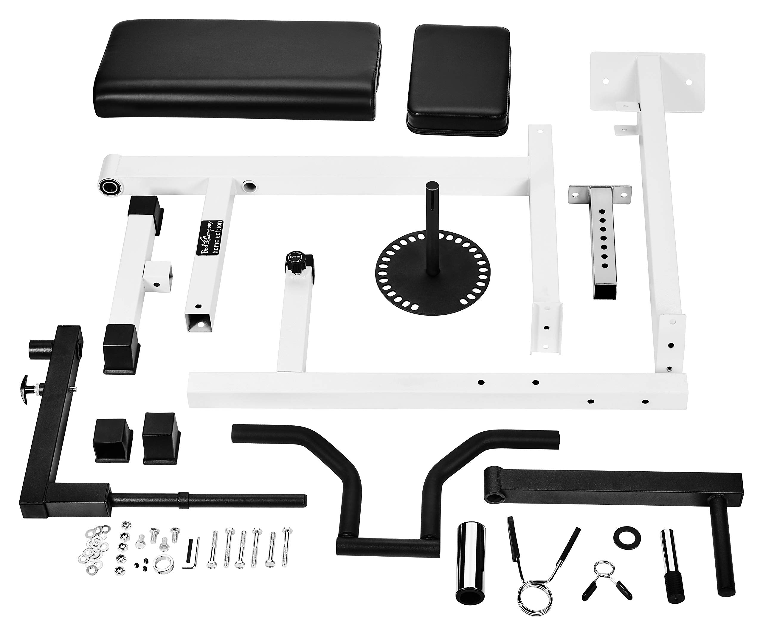 Bad Company Bizeps/Trizeps Curl Maschine – Hantelablage bis 80 kg