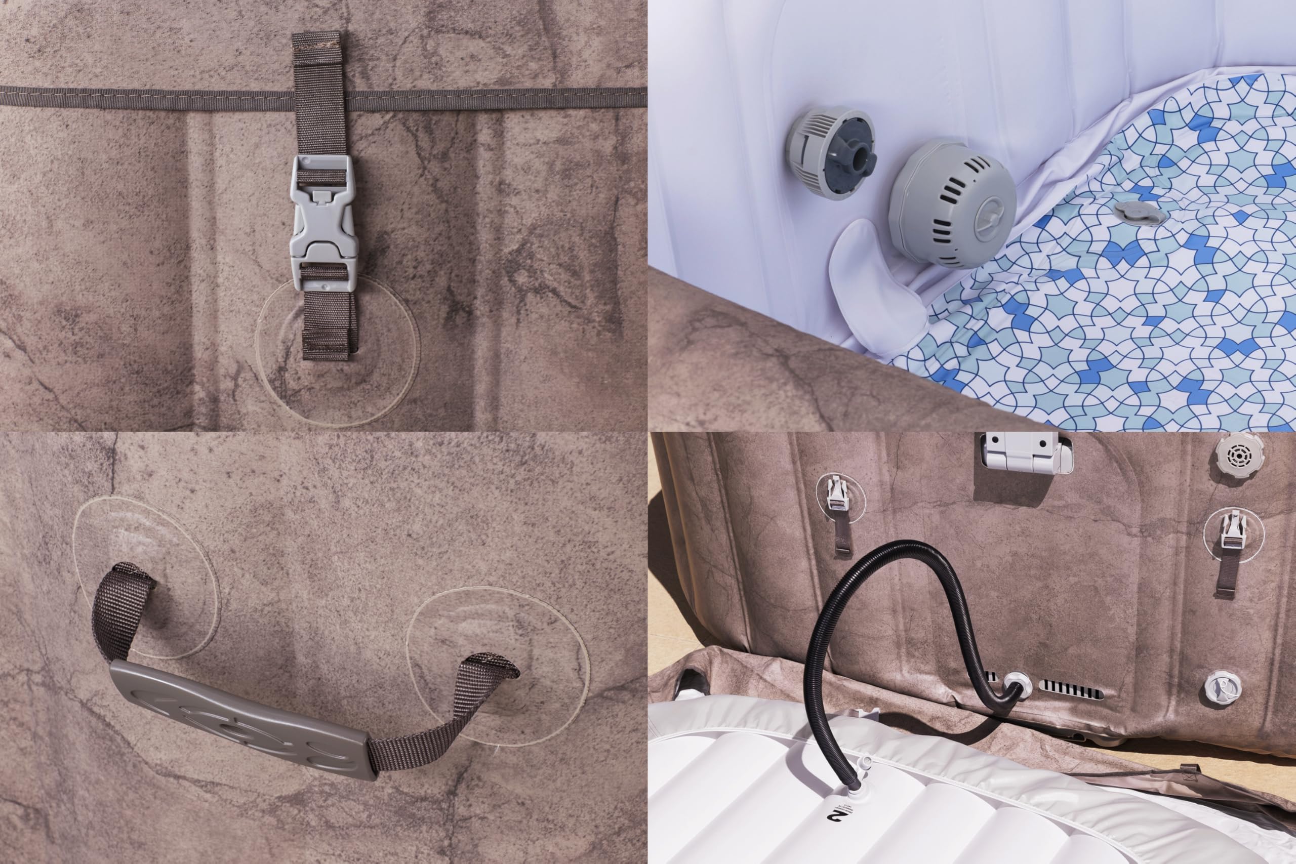 Bestway® Lay-Z-SPA® Rome AirJet™ Whirlpool mit App-Steuerung