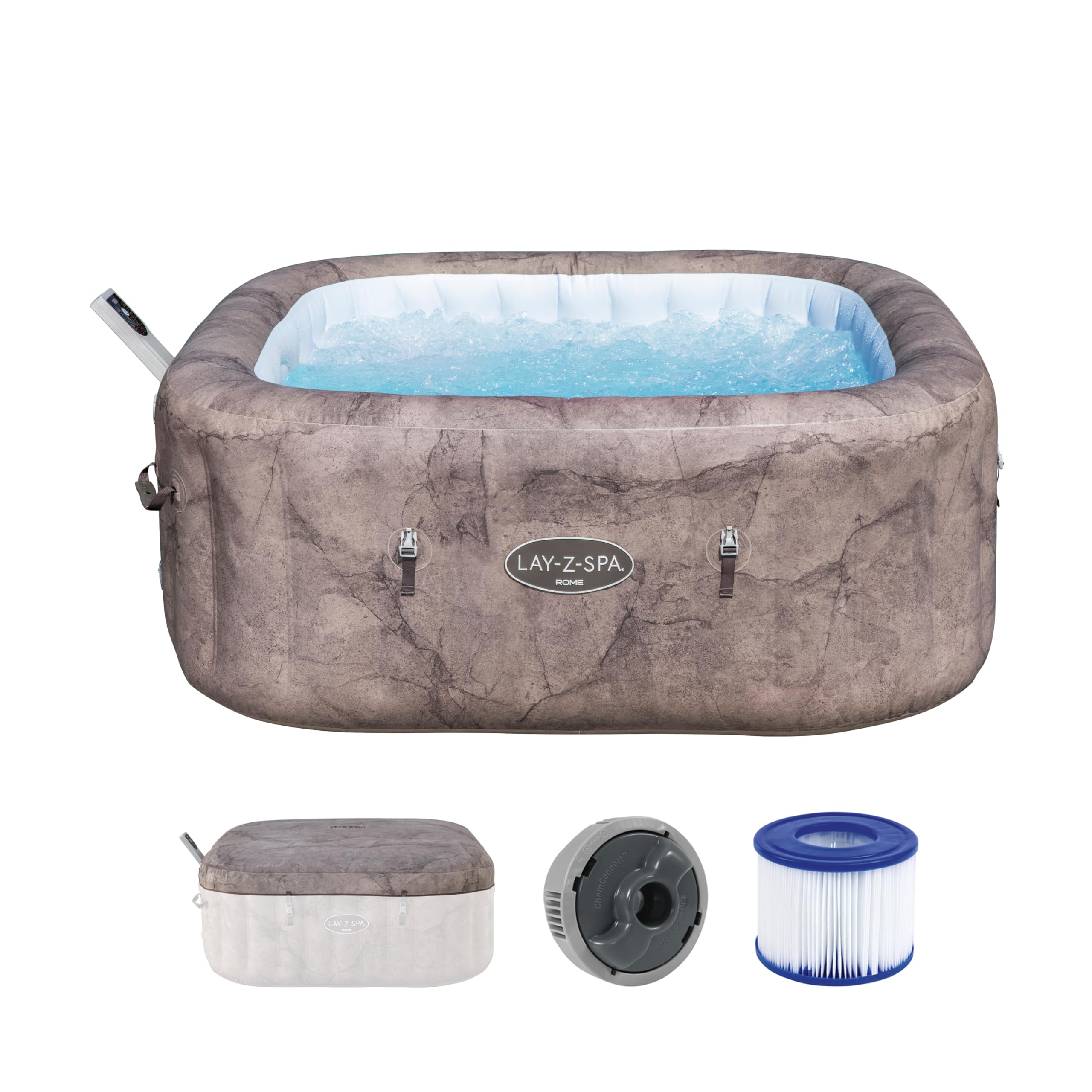 Bestway® Lay-Z-SPA® Rome AirJet™ Whirlpool mit App-Steuerung