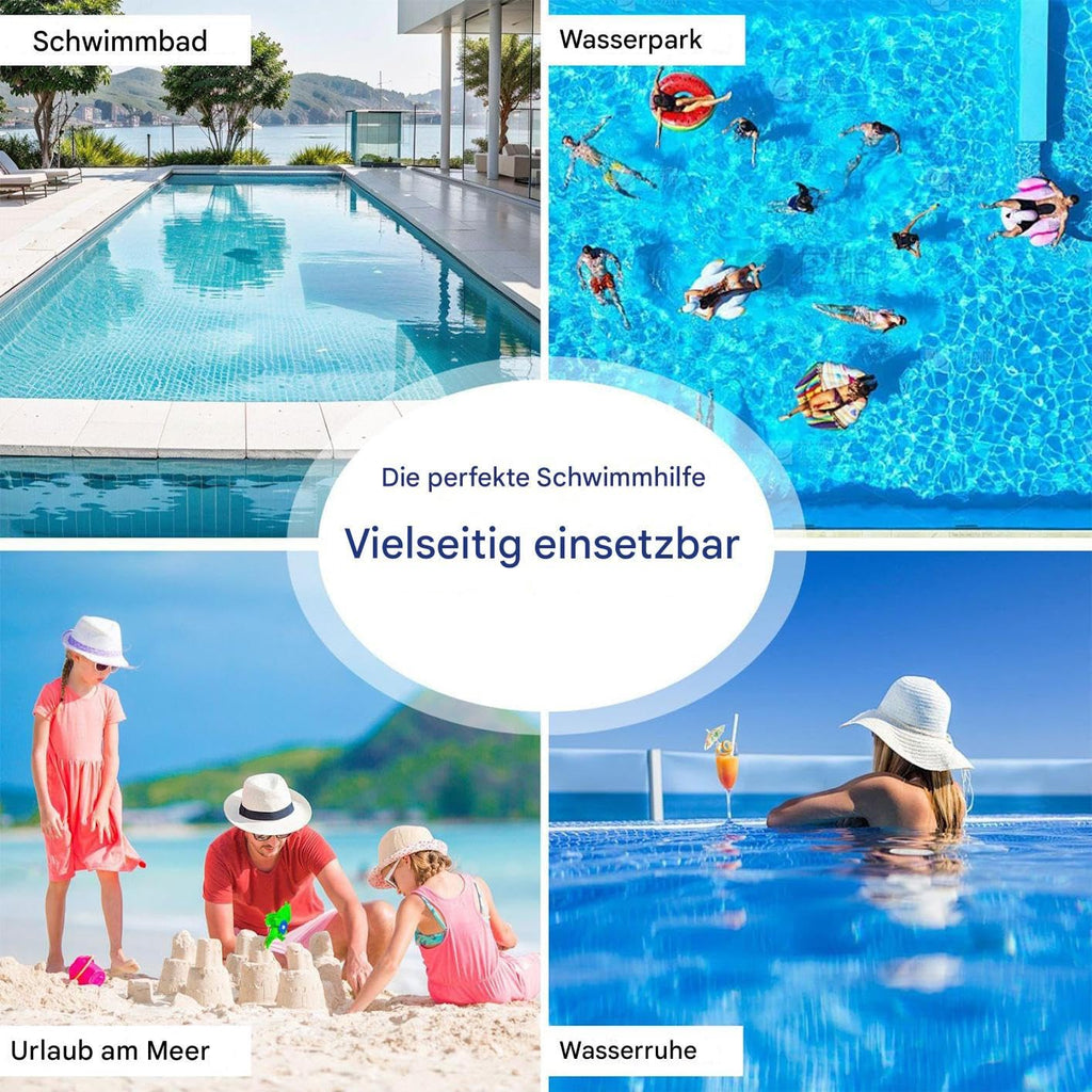 Aufblasbarer Pool-Loungesessel: Stilvolle Schwimmplattform für Entspannung im Freien