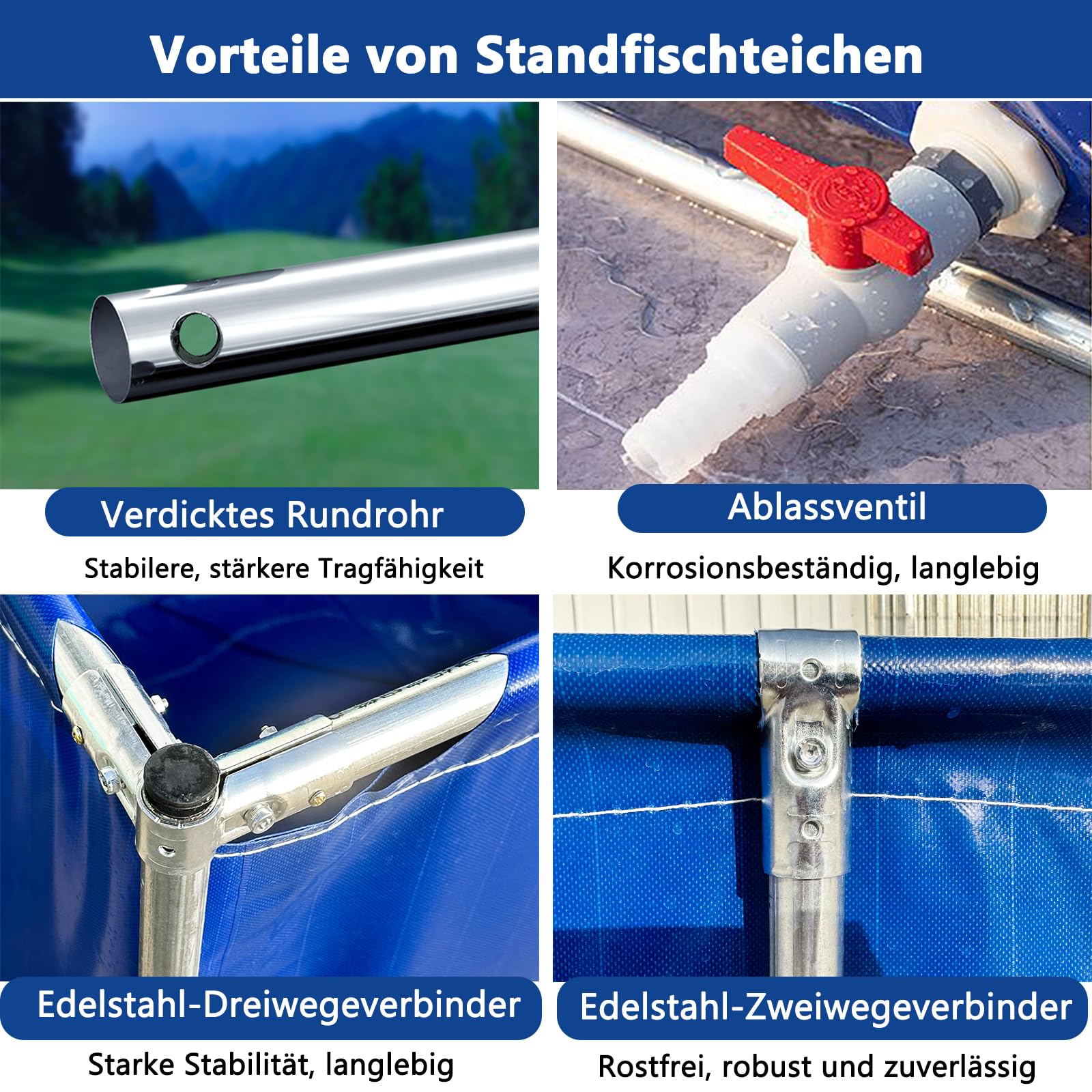 Pounjsd Stahlrahmenpool