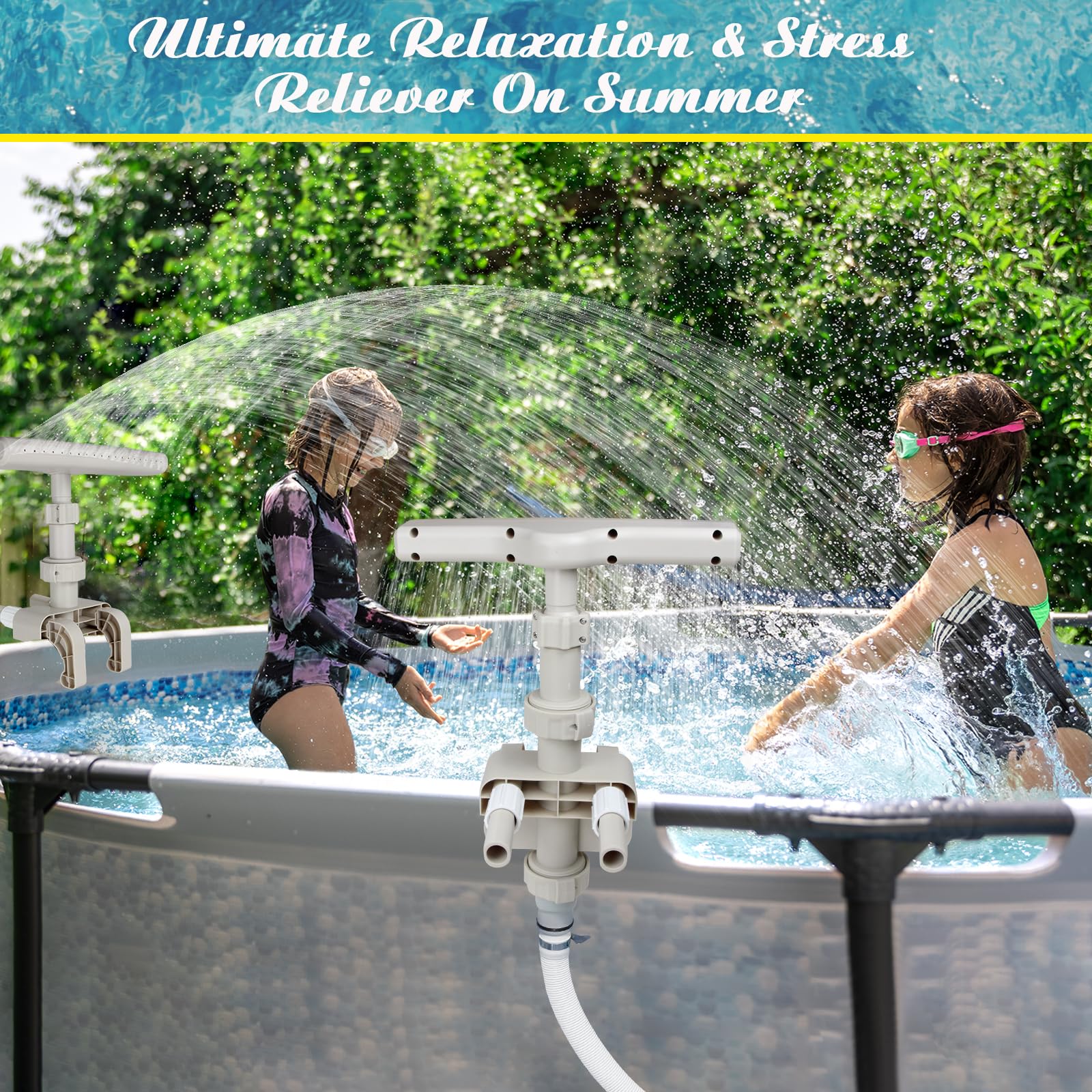 Pool-Springbrunnen-Aufsatz