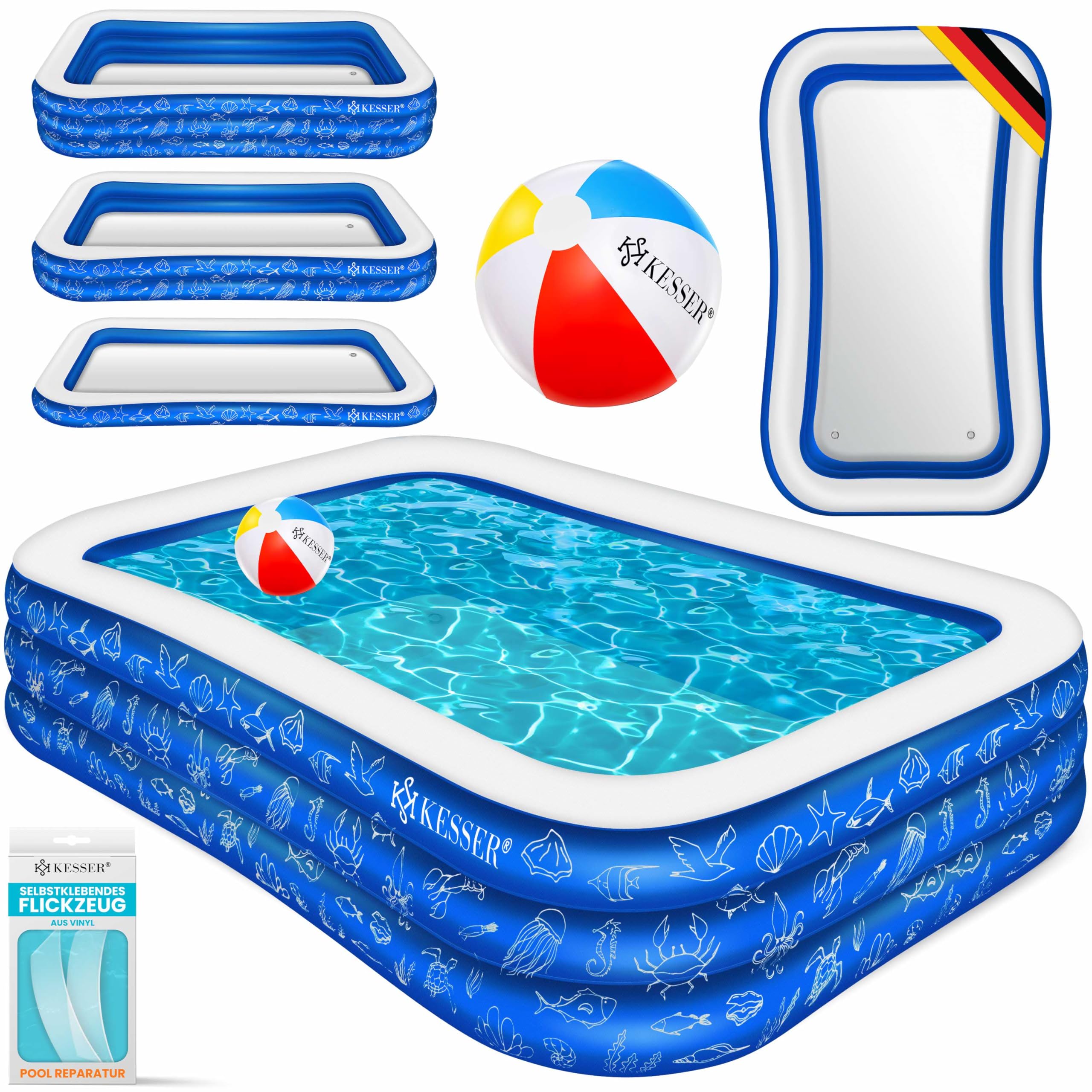 KESSER® Aufblasbarer Familienpool